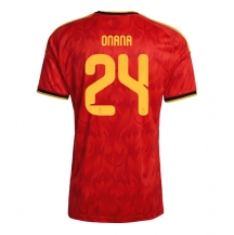 Moški Belgija Amadou Onana #24 Replika nogometni dresi Domači SP 2026 Kratek Rokav