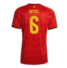 Moški Belgija Axel Witsel #6 Replika nogometni dresi Domači SP 2026 Kratek Rokav
