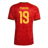 Moški Belgija Diego Moreira #19 Replika nogometni dresi Domači SP 2026 Kratek Rokav
