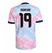 Moški Belgija Diego Moreira #19 Replika nogometni dresi Gostujoči SP 2026 Kratek Rokav