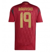 Moški Belgija Johan Bakayoko #19 Replika nogometni dresi Domači EP 2024 Kratek Rokav