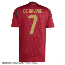 Moški Belgija Kevin De Bruyne #7 Replika nogometni dresi Domači EP 2024 Kratek Rokav