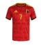 Moški Belgija Kevin De Bruyne #7 Replika nogometni dresi Domači SP 2026 Kratek Rokav