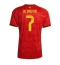 Moški Belgija Kevin De Bruyne #7 Replika nogometni dresi Domači SP 2026 Kratek Rokav
