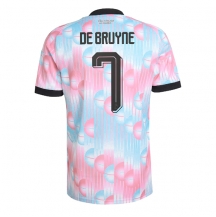 Moški Belgija Kevin De Bruyne #7 Replika nogometni dresi Gostujoči SP 2026 Kratek Rokav