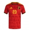 Moški Belgija Michy Batshuayi #23 Replika nogometni dresi Domači SP 2026 Kratek Rokav