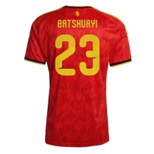 Moški Belgija Michy Batshuayi #23 Replika nogometni dresi Domači SP 2026 Kratek Rokav