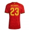 Moški Belgija Michy Batshuayi #23 Replika nogometni dresi Domači SP 2026 Kratek Rokav