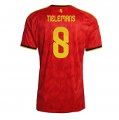 Moški Belgija Youri Tielemans #8 Replika nogometni dresi Domači SP 2026 Kratek Rokav