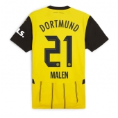 Moški Borussia Dortmund Donyell Malen #21 Replika nogometni dresi Domači 2024-25 Kratek Rokav