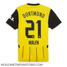 Moški Borussia Dortmund Donyell Malen #21 Replika nogometni dresi Domači 2024-25 Kratek Rokav