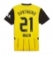 Moški Borussia Dortmund Donyell Malen #21 Replika nogometni dresi Domači 2024-25 Kratek Rokav