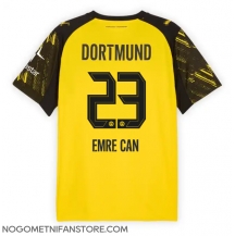 Moški Borussia Dortmund Emre Can #23 Replika nogometni dresi Domači 2025-26 Kratek Rokav
