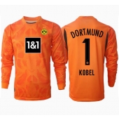 Moški Borussia Dortmund Gregor Kobel #1 Vratar Replika nogometni dresi Tretji 2024-25 Dolgi Rokav