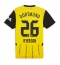 Moški Borussia Dortmund Julian Ryerson #26 Replika nogometni dresi Domači 2024-25 Kratek Rokav