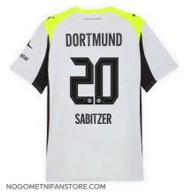 Moški Borussia Dortmund Marcel Sabitzer #20 Replika nogometni dresi Gostujoči 2025-26 Kratek Rokav