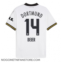 Moški Borussia Dortmund Maximilian Beier #14 Replika nogometni dresi Tretji 2024-25 Kratek Rokav