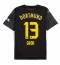 Moški Borussia Dortmund Pascal Gross #13 Replika nogometni dresi Gostujoči 2024-25 Kratek Rokav