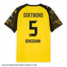 Moški Borussia Dortmund Ramy Bensebaini #5 Replika nogometni dresi Domači 2025-26 Kratek Rokav