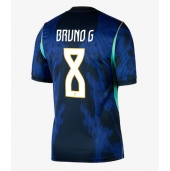 Moški Brazilija Bruno Guimaraes #8 Replika nogometni dresi Gostujoči SP 2026 Kratek Rokav