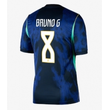 Moški Brazilija Bruno Guimaraes #8 Replika nogometni dresi Gostujoči SP 2026 Kratek Rokav