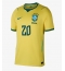 Moški Brazilija Lucas Paqueta #20 Replika nogometni dresi Domači SP 2026 Kratek Rokav