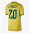 Moški Brazilija Lucas Paqueta #20 Replika nogometni dresi Domači SP 2026 Kratek Rokav
