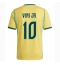 Moški Brazilija Vinicius Junior #10 Replika nogometni dresi Domači SP 2026 Kratek Rokav