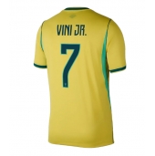 Moški Brazilija Vinicius Junior #7 Replika nogometni dresi Domači SP 2026 Kratek Rokav