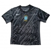Moški Brazilija Vratar Replika nogometni dresi Gostujoči Copa America 2024 Kratek Rokav