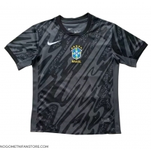 Moški Brazilija Vratar Replika nogometni dresi Gostujoči Copa America 2024 Kratek Rokav