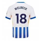 Moški Brighton Danny Welbeck #18 Replika nogometni dresi Domači 2024-25 Kratek Rokav