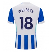 Moški Brighton Danny Welbeck #18 Replika nogometni dresi Domači 2025-26 Kratek Rokav
