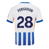 Moški Brighton Evan Ferguson #28 Replika nogometni dresi Domači 2024-25 Kratek Rokav