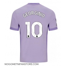 Moški Brighton Georginio Rutter #10 Replika nogometni dresi Gostujoči 2025-26 Kratek Rokav