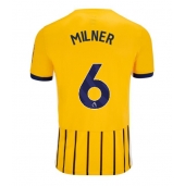 Moški Brighton James Milner #6 Replika nogometni dresi Gostujoči 2024-25 Kratek Rokav