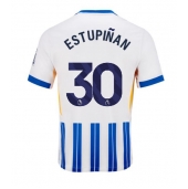 Moški Brighton Pervis Estupinan #30 Replika nogometni dresi Domači 2024-25 Kratek Rokav