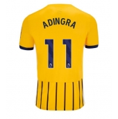 Moški Brighton Simon Adingra #11 Replika nogometni dresi Gostujoči 2024-25 Kratek Rokav
