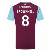 Moški Burnley Josh Brownhill #8 Replika nogometni dresi Domači 2024-25 Kratek Rokav