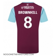 Moški Burnley Josh Brownhill #8 Replika nogometni dresi Domači 2024-25 Kratek Rokav