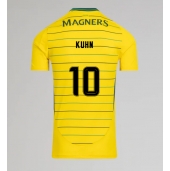 Moški Celtic Nicolas Kuhn #10 Replika nogometni dresi Gostujoči 2024-25 Kratek Rokav