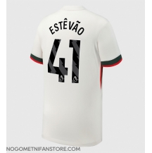 Moški Chelsea Estevao Willian #41 Replika nogometni dresi Gostujoči 2025-26 Kratek Rokav