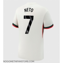 Moški Chelsea Pedro Neto #7 Replika nogometni dresi Gostujoči 2025-26 Kratek Rokav