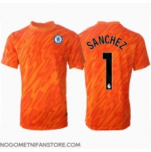 Moški Chelsea Robert Sanchez #1 Vratar Replika nogometni dresi Domači 2024-25 Kratek Rokav
