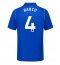 Moški Chelsea Valentin Barco #4 Replika nogometni dresi Domači 2026-27 Kratek Rokav