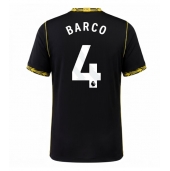 Moški Chelsea Valentin Barco #4 Replika nogometni dresi Gostujoči 2026-27 Kratek Rokav