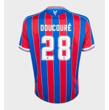 Moški Crystal Palace Cheick Doucoure #28 Replika nogometni dresi Domači 2025-26 Kratek Rokav