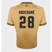 Moški Crystal Palace Cheick Doucoure #28 Replika nogometni dresi Gostujoči 2025-26 Kratek Rokav