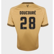 Moški Crystal Palace Cheick Doucoure #28 Replika nogometni dresi Gostujoči 2025-26 Kratek Rokav