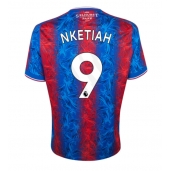 Moški Crystal Palace Eddie Nketiah #9 Replika nogometni dresi Domači 2024-25 Kratek Rokav